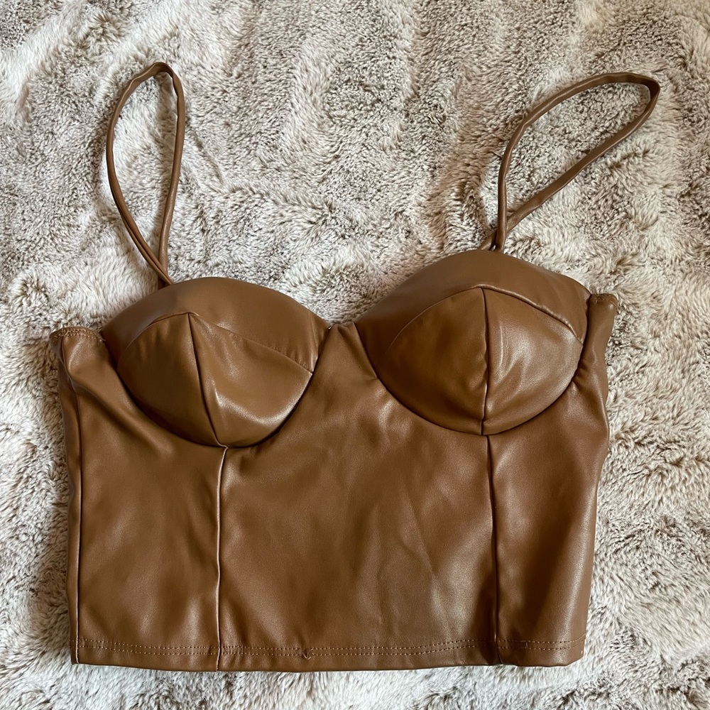 Leather tank